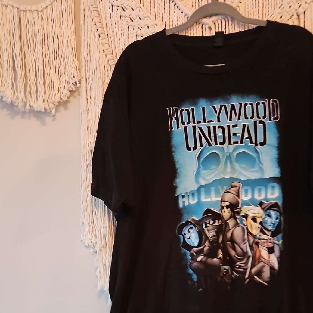 Tultex Black Graphic Tee